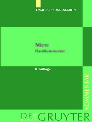 cover image of Miete